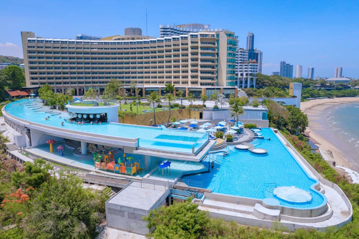 award-winning swimming pools at our pattaya hotels