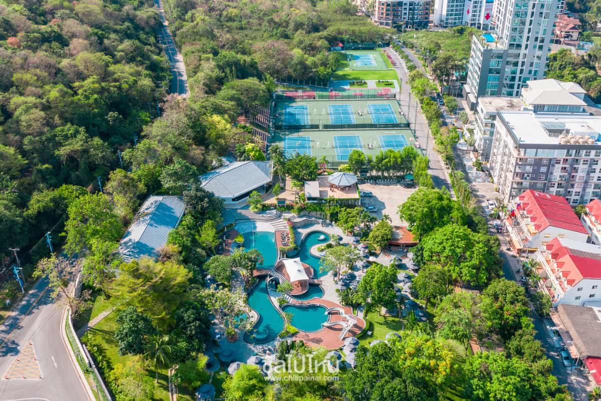 pattaya map of fitz club at royal cliff