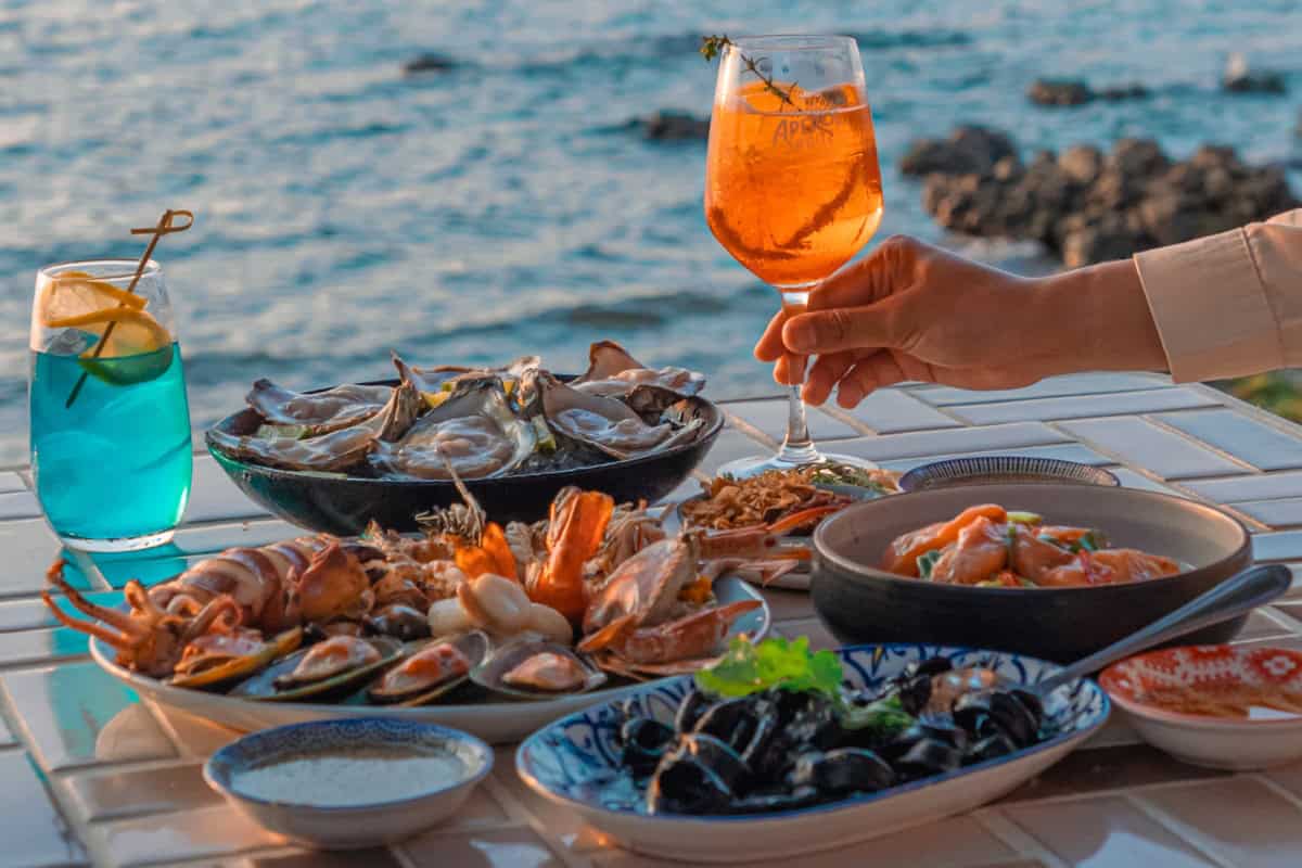 delicious seafood offerings from oxygen pattaya