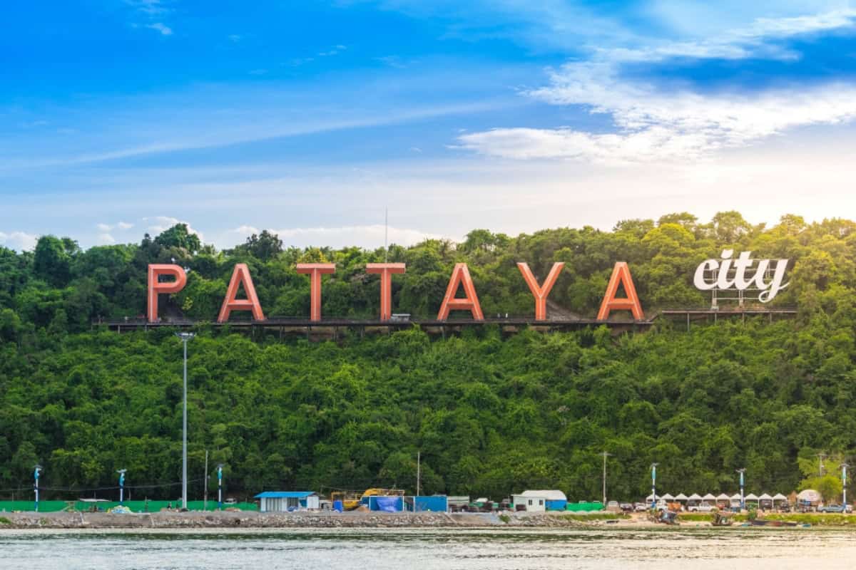 pattaya city sign
