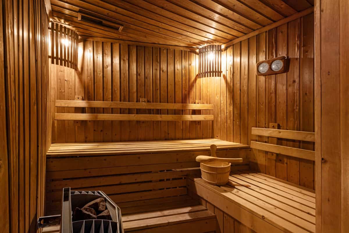 sauna in pattaya at the royal cliff property