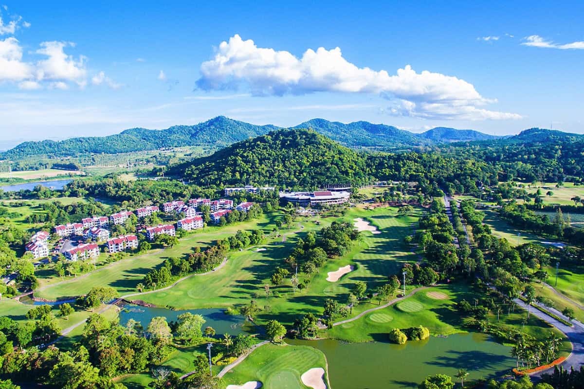 laem chabang international country club landscape